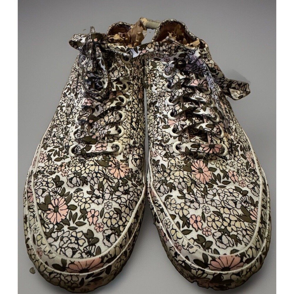 EUC Vans Old Skool Tapered Mono Floral All over Print W9 M7.5